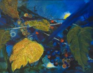 Moonlit Vineyard