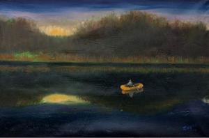 Fishing At Sunrise