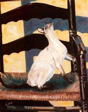 Cat in a chair #2